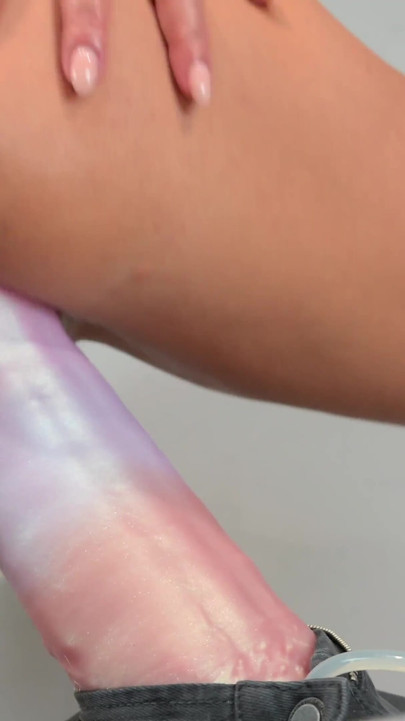 378 Extreme Dildo Bad Dragon Pissing Prolapse Pee