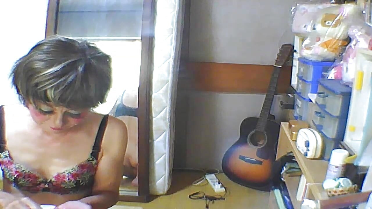 My masturbation in the mirror