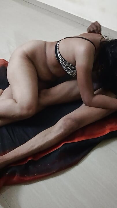 Indian House Wife and Husband in Home