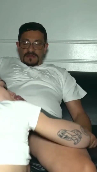 Cuckold Movie Night My Wife Secretly Sucks My Friend's Cock and Swallows His Cum Right Next to Me | Clip 2