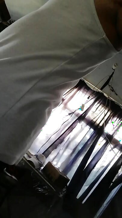 With open thong m