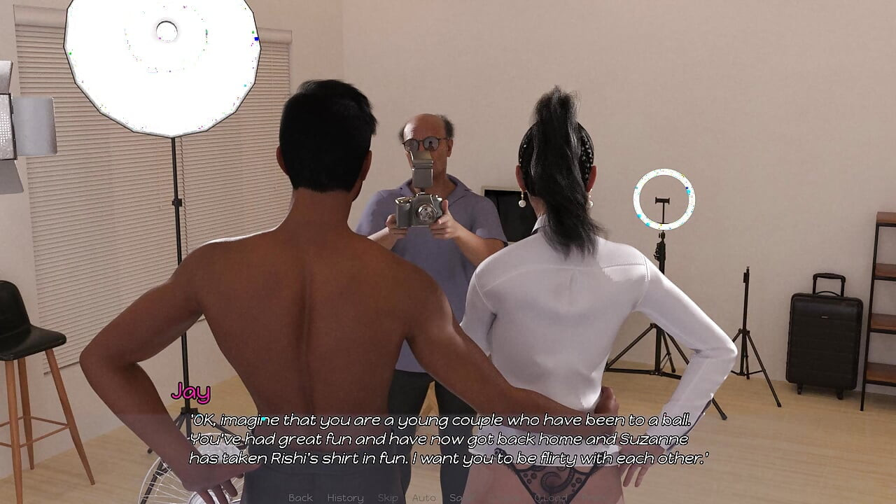 The Three Panels: Corno fica duro assistindo sua esposa fazendo sessão de fotos nua com outro homem e ele a fodeu bem - episódio 9