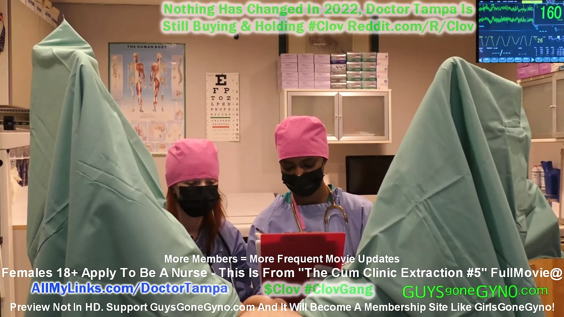 Pengekstrakan air mani #5 pada doktor tampa, diambil oleh sesat perubatan bukanbinari di klinik air mani! filem penuh, lelaki
