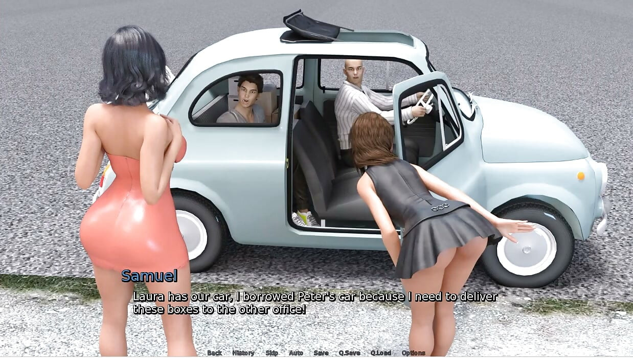 Laura Lustful Secret - gameplay - roleplay - esposa insatisfeita - passeio de carro - enfermeira cosplay
