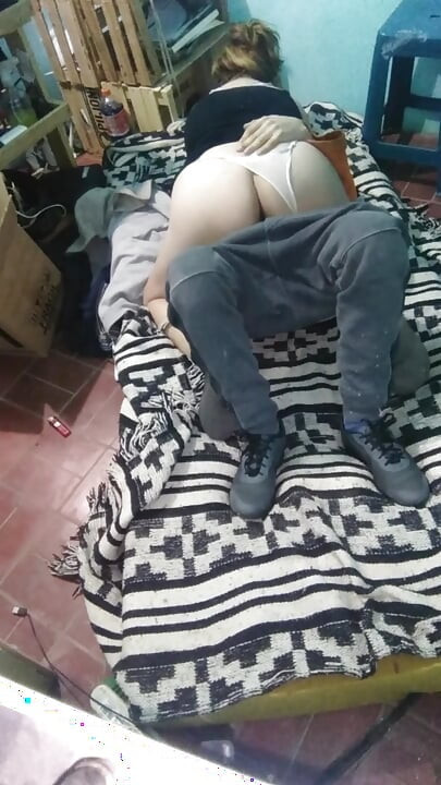 Girl with Montano Dress with the Mattress on the Floor