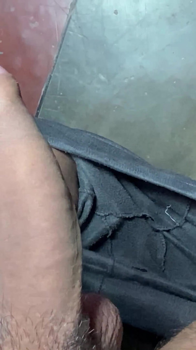 My penis has become so big that I cannot hold it. Tnis is so big that I can't handle it. Big cock | Clip 1