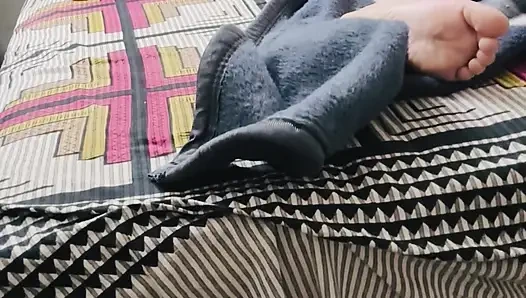 Licking my step sister to get wet