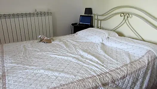 Selena's dressed posing in heels and sex after coming home