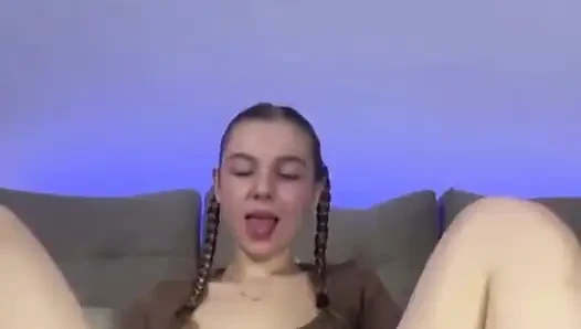 Anal with Huge BBC Dildo