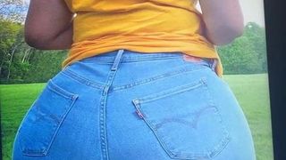 Verrückter Hintern, heiße Latina-Jeans mit dickem Arsch, Tribut 2