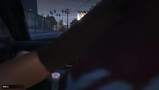 Sexy with whore at night