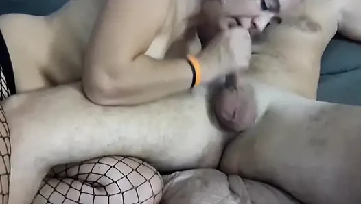 Morning Blowjob and Deepthroat. Cum in Mouth. Full Video