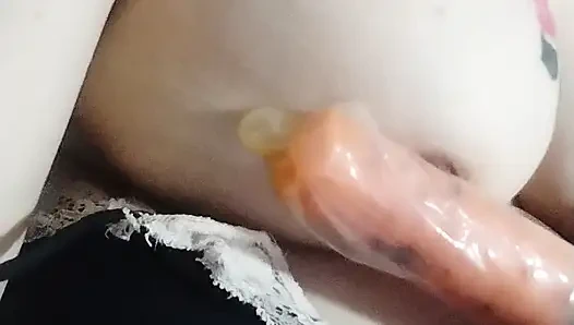 Pantat dan memek terbuka