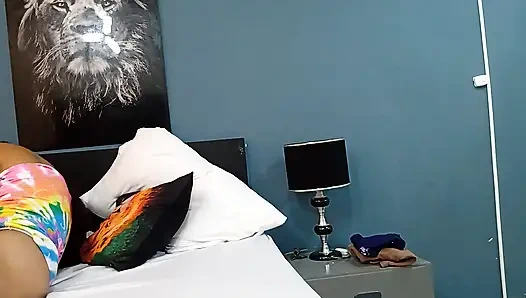 I scissor with my girlfriend until I orgasm