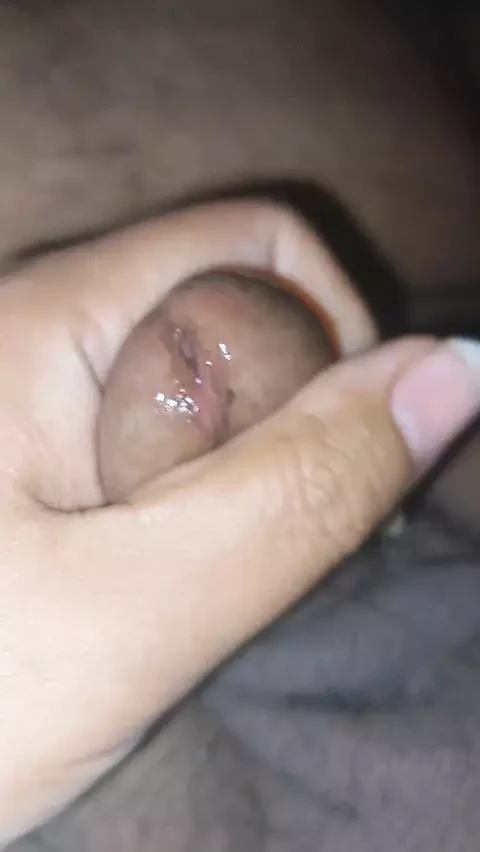 Slowly and gently at first, then fucked hard and filled my hand with him cummmm