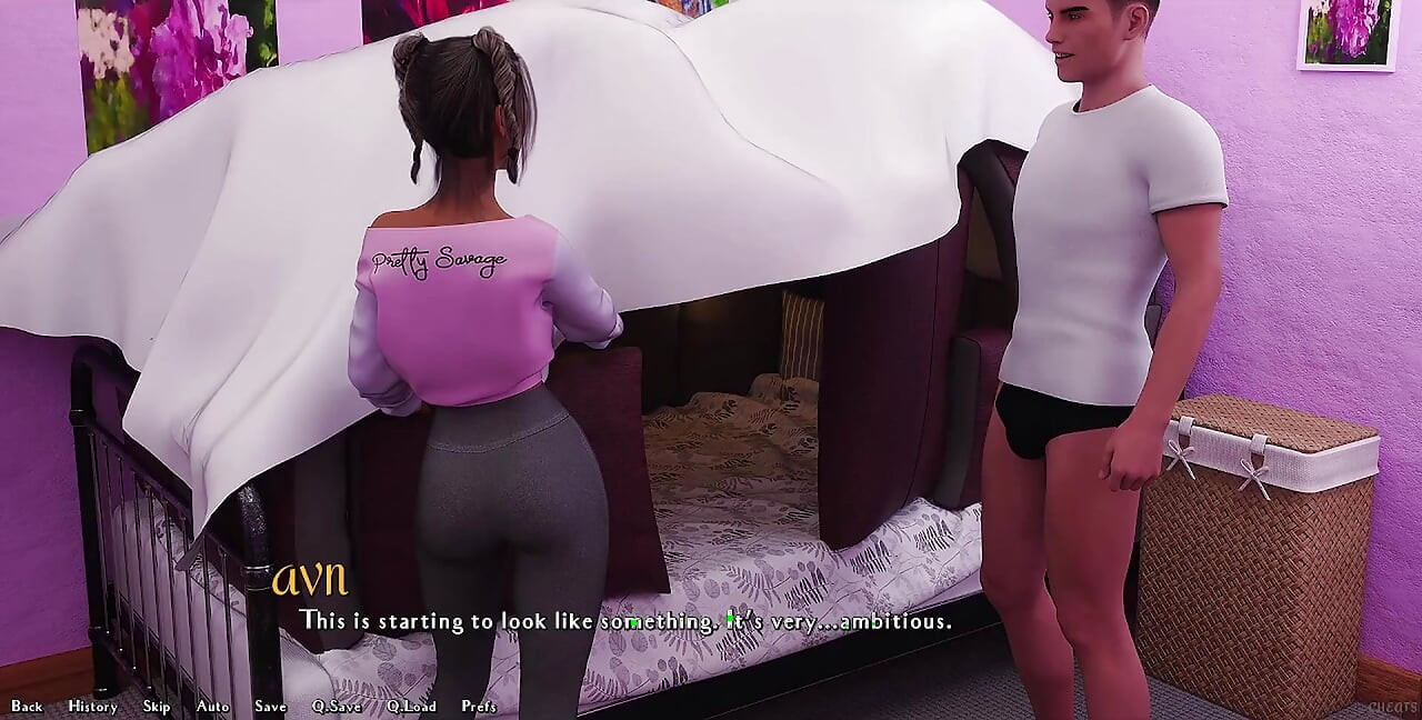 Being a Dik - Spraying All My Juicy Cum Over Busty Blonde College Girl
