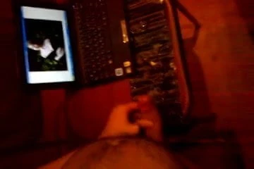 Me cumming on my friend's pic