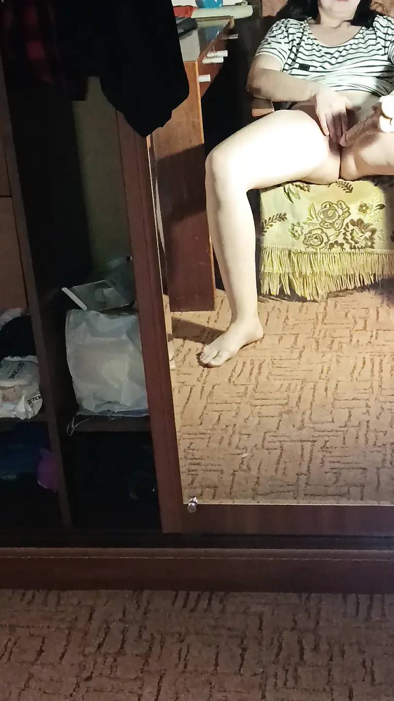 POV tight pussy and Dildo, homemade masturbation