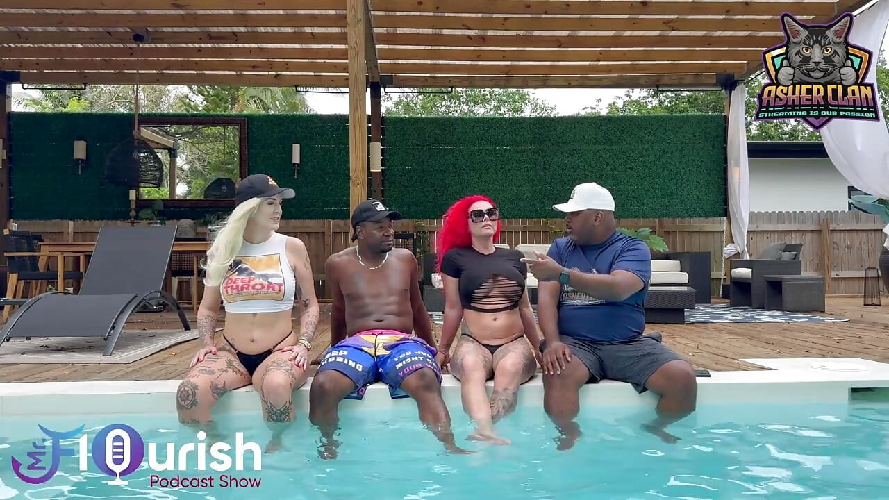 Mrflourish Podcast com Convidado Roxi Keogh, Gigi Patsy e Datjguy na Flórida