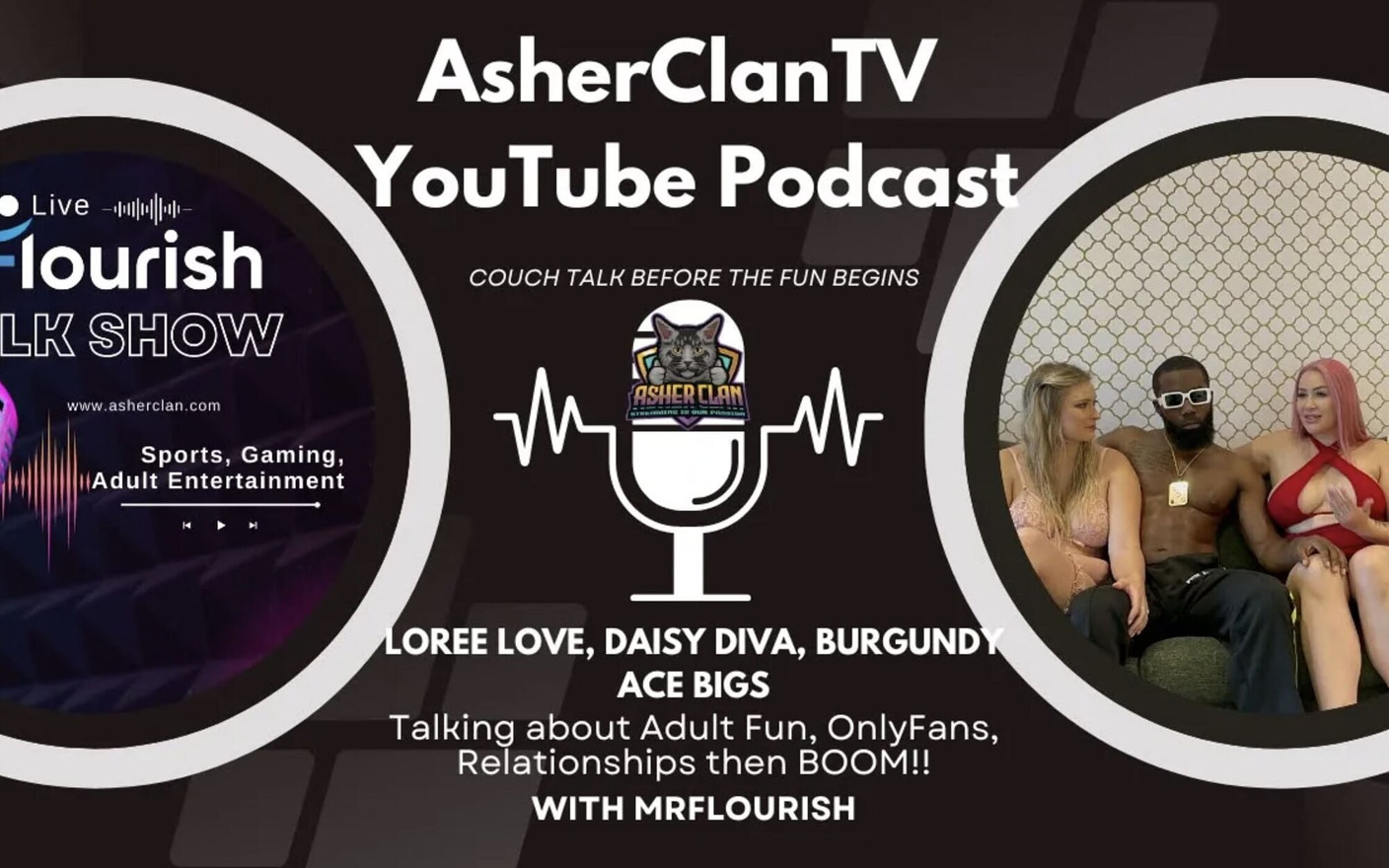 Five Person Podcast From Mexico to the Usa Before a Group Session That Went Wild