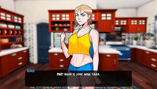 Kötülüğün şafağı: üvey kız kardeş üvey erkek kardeşini emiyor ve mastürbasyon yaparken kirli pantolonunu kokluyor bölüm 22,23