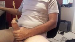 Step Dad pampers his monster cock