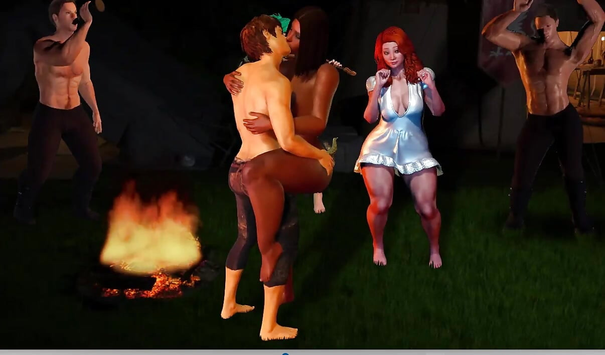A struggle with sins - gameplay - roleplay - Tia -wife dance with stranger in party and gets fuck infront of stranger