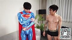 Superman x homem-aranha fantasia roleplay