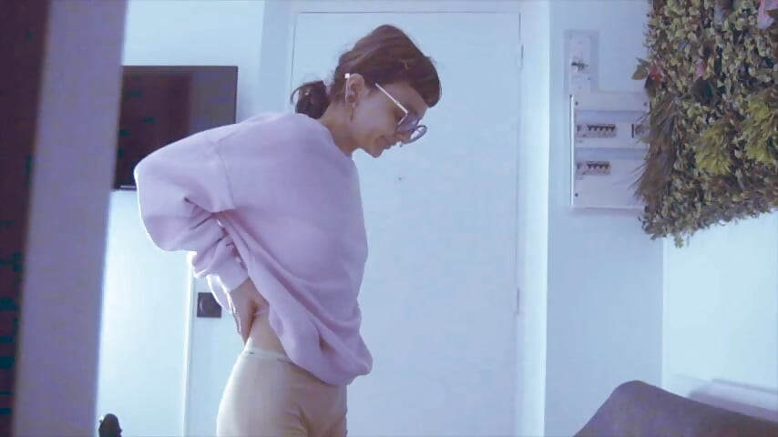 Lotus waits a shy partner with a strapon dildo : Director's cut