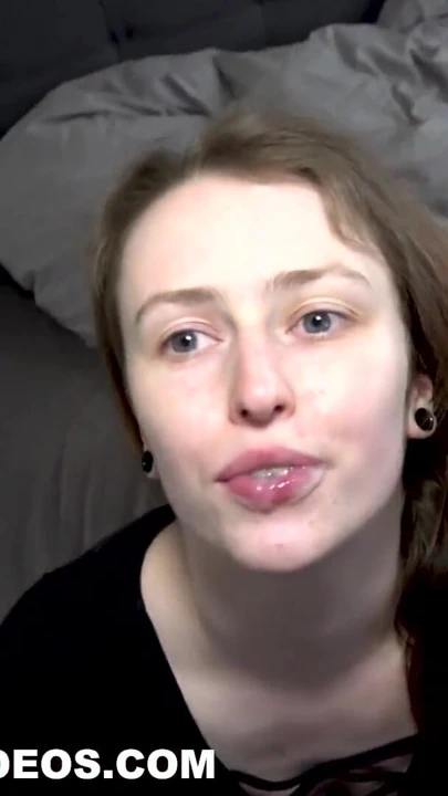 SKINNY GIRL ALEXA GIVES FIRST POV BLOWJOB | Clip 2