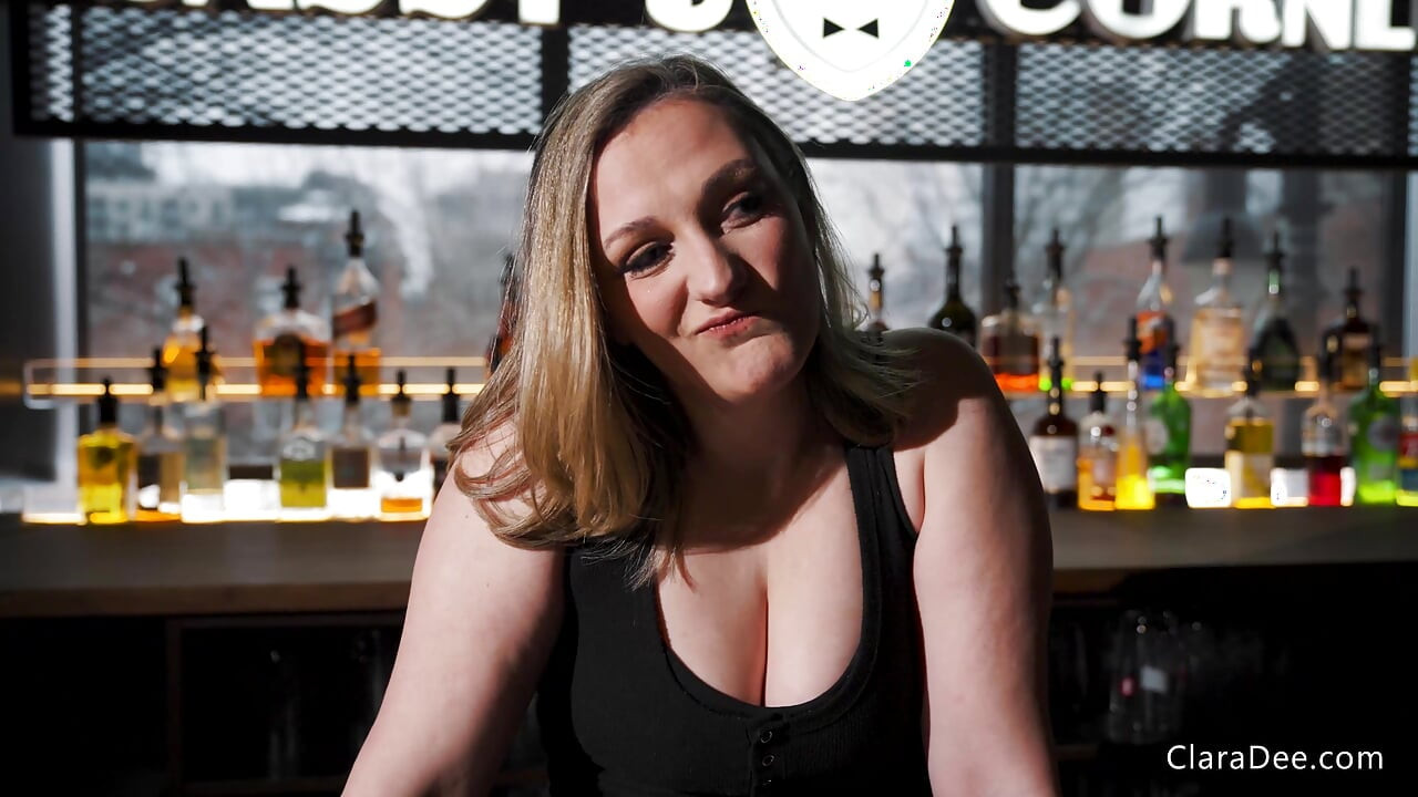 Fucking the Slutty MILF Bartender - Clara Dee POV Virtual Sex