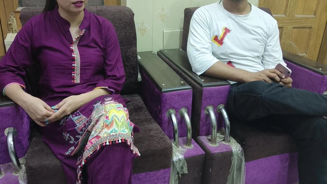 Came home to meet Anjan from dating app, Sara got free in foreplay, got wet, discharged in Sara's mouth itself