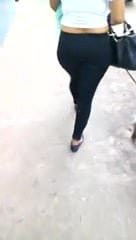 Rico culo por la calle de villahermosa