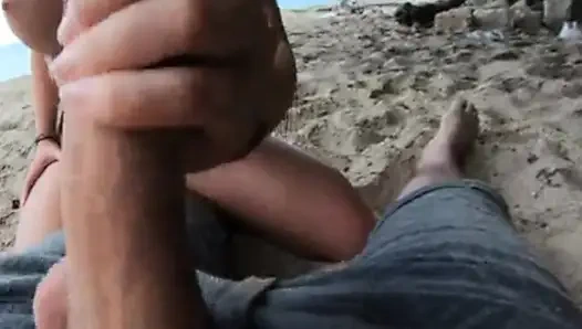 Трахнули на пляже