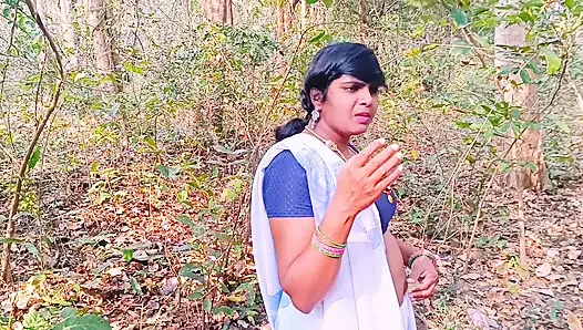Desi Outdoor Jungle Fuck. Stepmom and Stepson Hardcore Fucking in Forest. Telugu Dirty Talks.