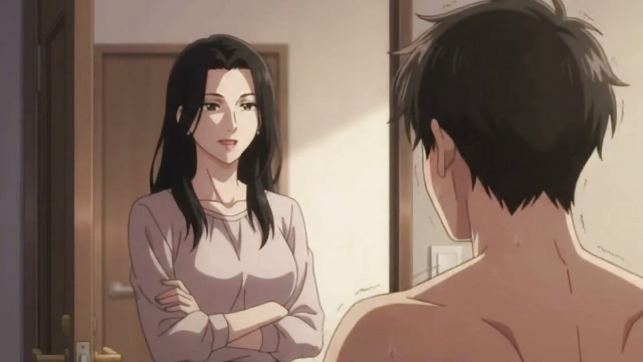 Stepmom Caught me with Her Lingerie and give a Special Lesson