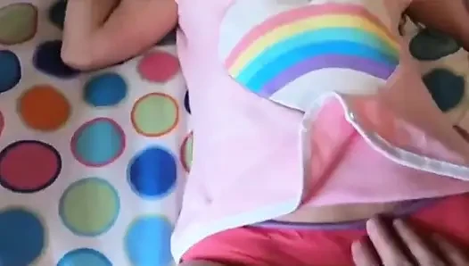 Teen Plays with Stepmom's Dildo and Gets Fucked by Stepfather