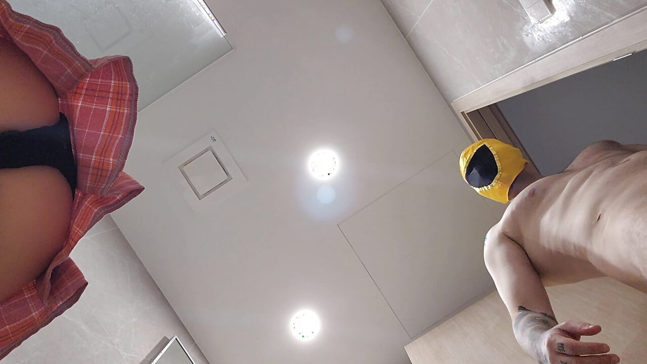 Wrestler in Toilet