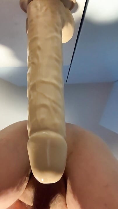 Big Dildo in My Ass
