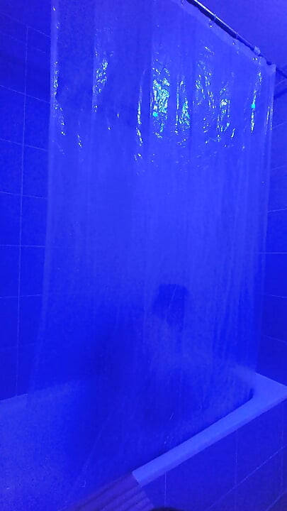 I'm taking a shower