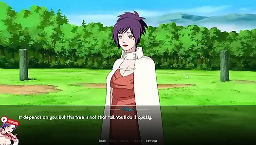 Anal exercise with Anko from Naruto. Kunoichi sex training. The 3 tests and final challenge