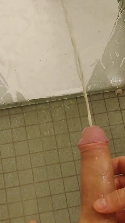 Under the Shower Piss and Cum Mix