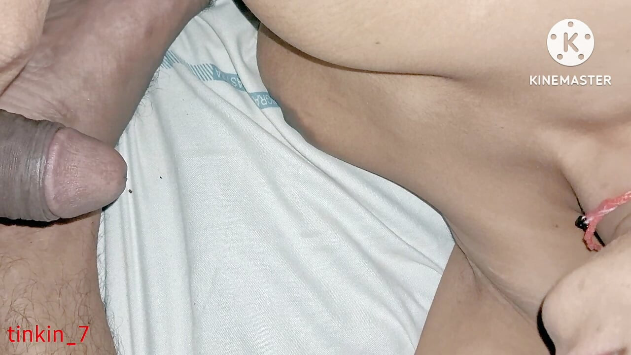 Sister-in-law fucked at night by friend