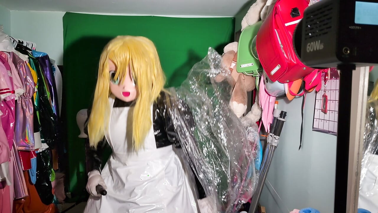 Kigurumi Maid Assorted Breathplay Games With Bags