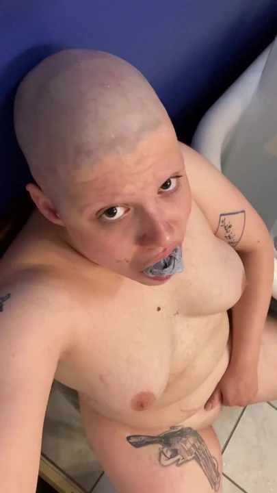 Memorable moment from "Hairless Whore - Adama Daat Amateur Fetish Head and Brow Shave"