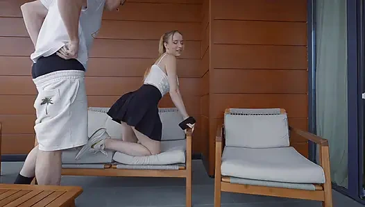 Getting Punishment for Sex at the Balcony! Is It Bad???