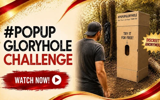 Popupgloryhole açık Hava Eşcinsel Gloryhole
