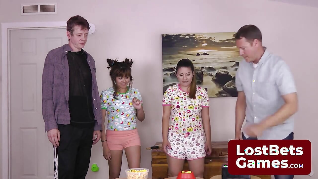 Our Foursome Is Back to Play a Strip Boomsticks Game