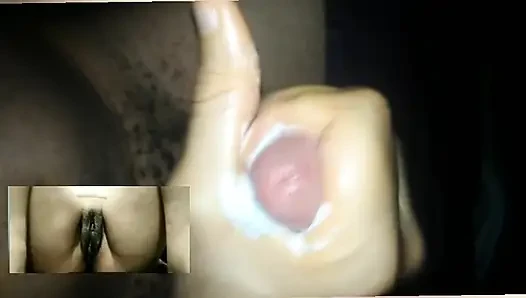 Görüntülü görüşmede mastürbasyon
