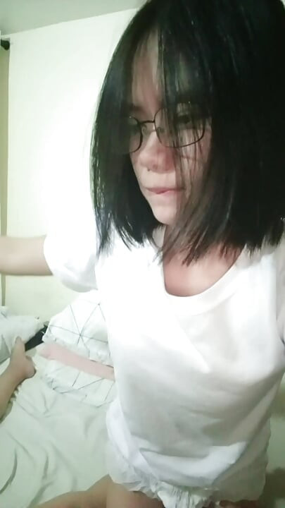 Sucking my Stepbrother's dick while resting - POV
